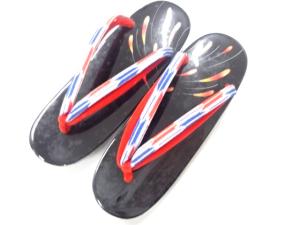 漆塗り　桐下駄(23センチ)